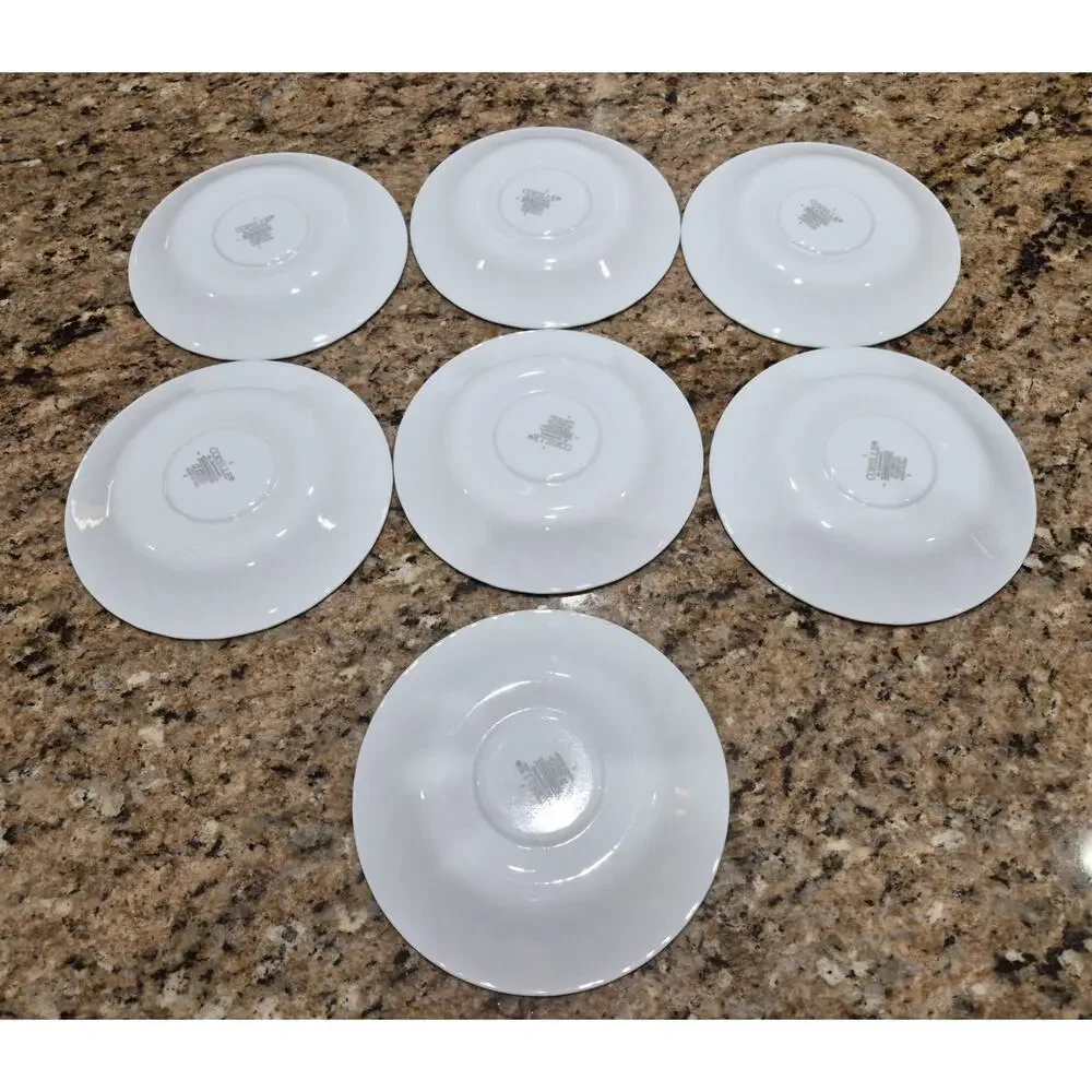 Corelle Callaway Ivy Swirl Saucer Plates 6 1/4
